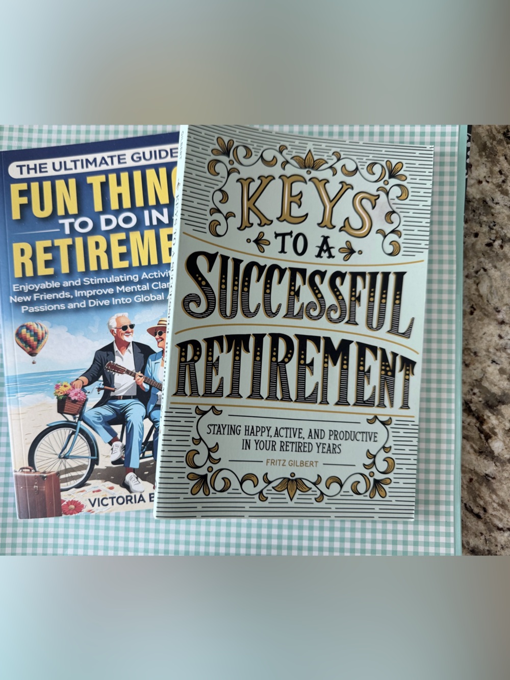 Retirement Books-Set of 2